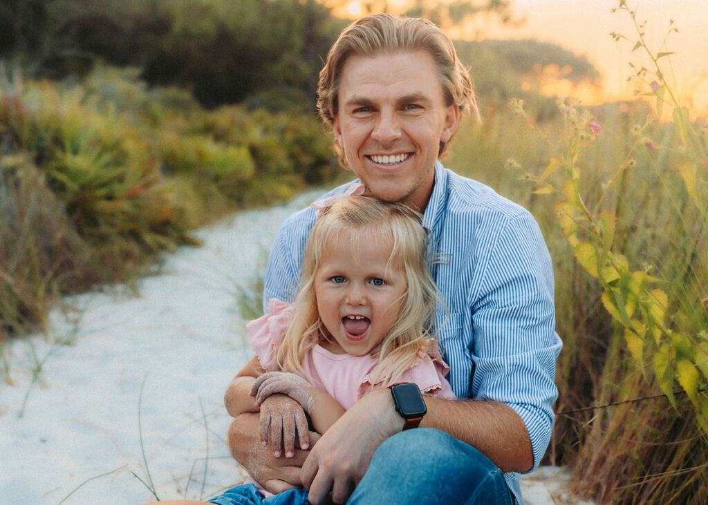 Dr. Braydon and daughter