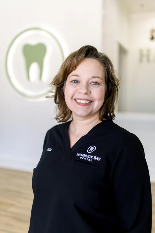 Jade Olsen, Orthodontic Financial Coordinator at Hammock Bay Dental in Freeport, FL.