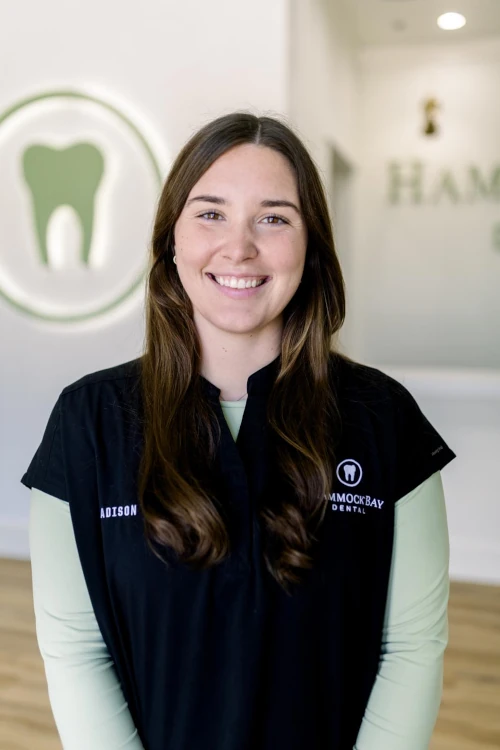 Madison Jones, Dental Assistant at Hammock Bay Dental in Freeport, FL.
