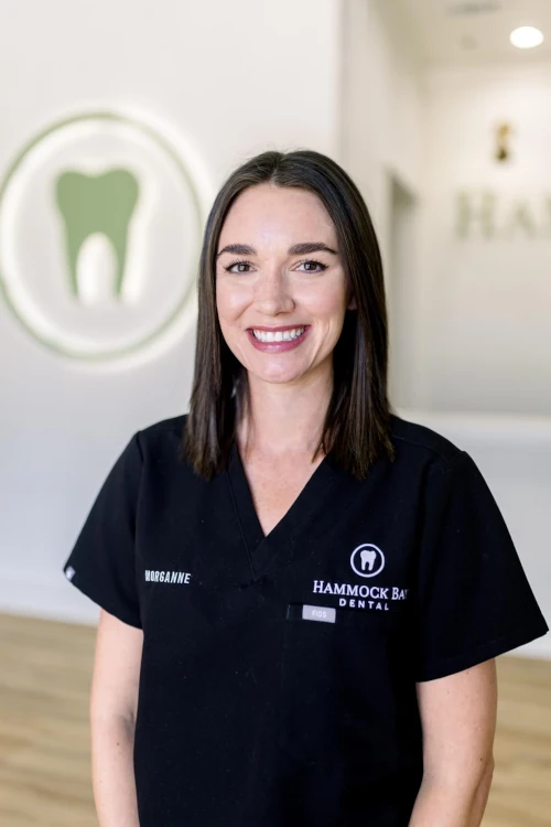 Morganne Martin, Hygienist at Hammock Bay Dental in Freeport, FL.